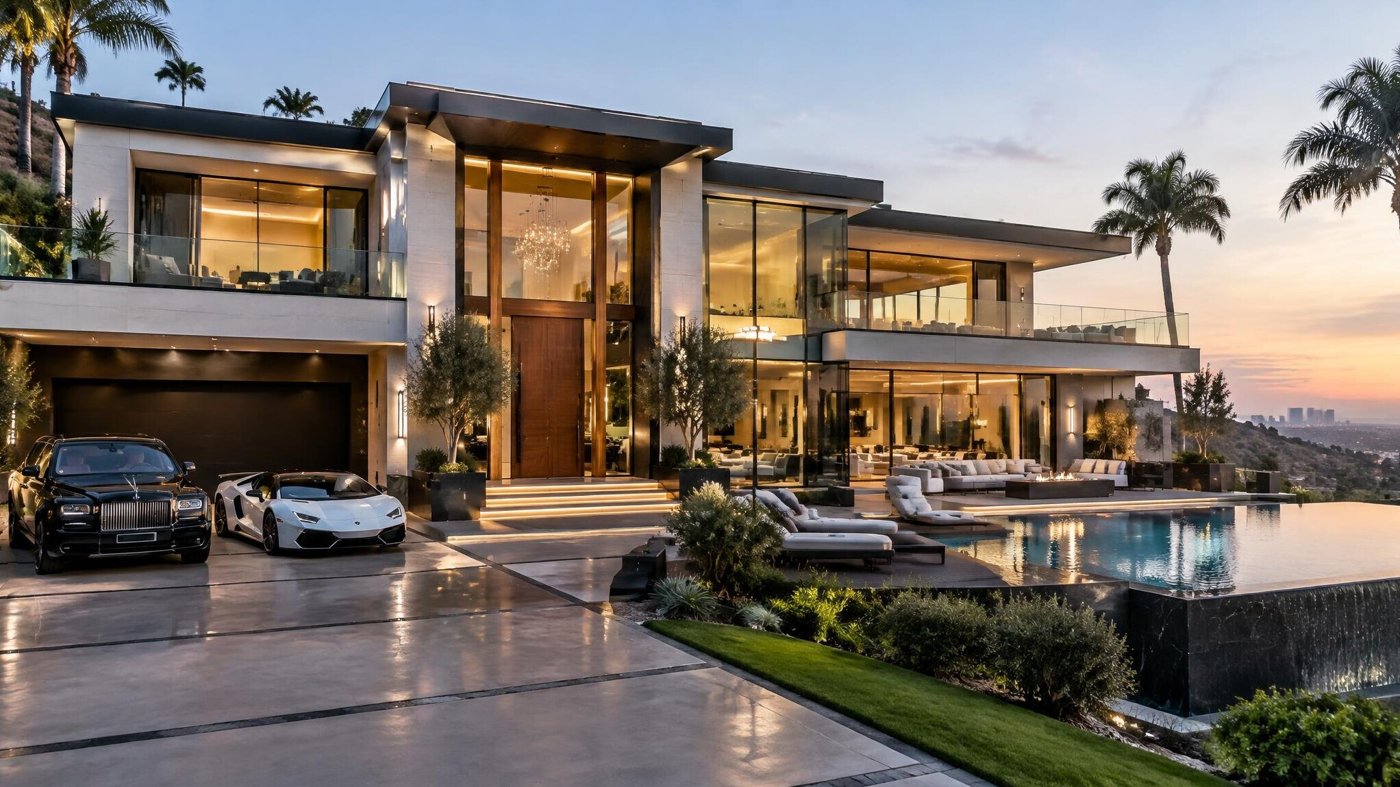 celebrity home exterior