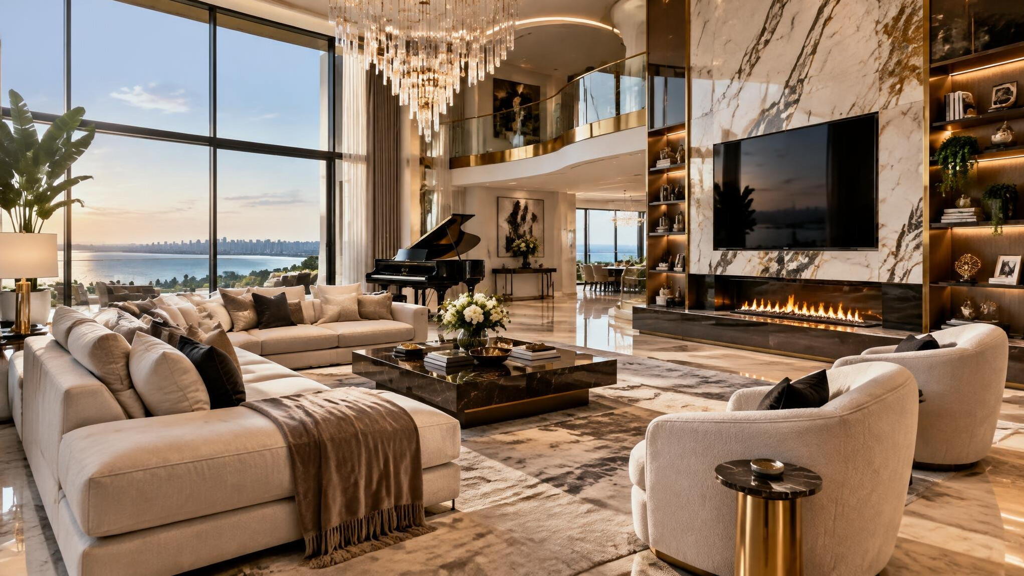 luxury celebrity home interior