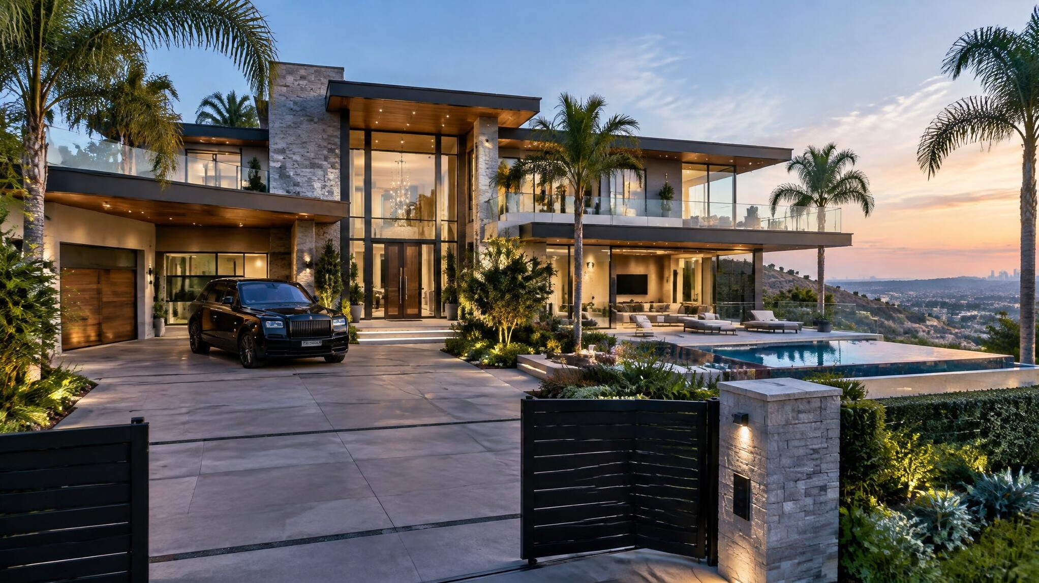 celebrity home exterior