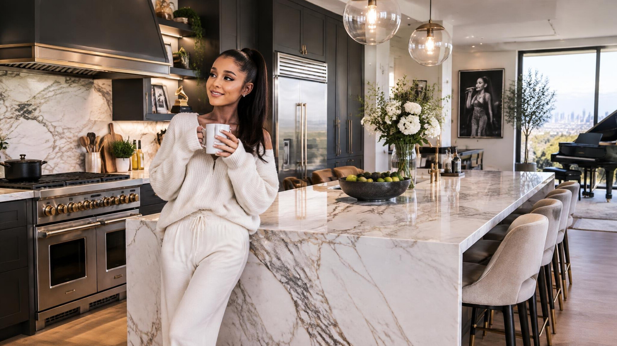 luxury kitchen celebrity