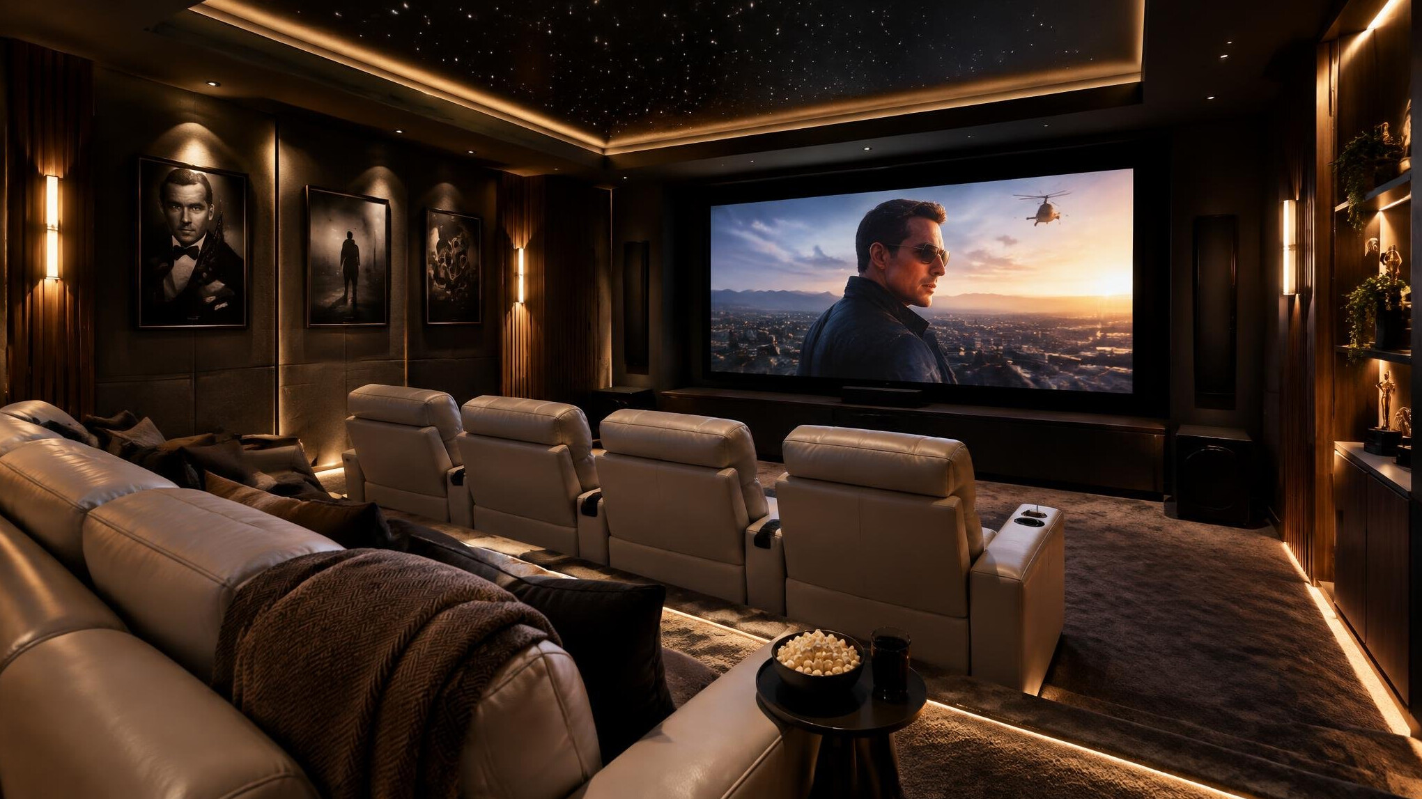 home theater room
