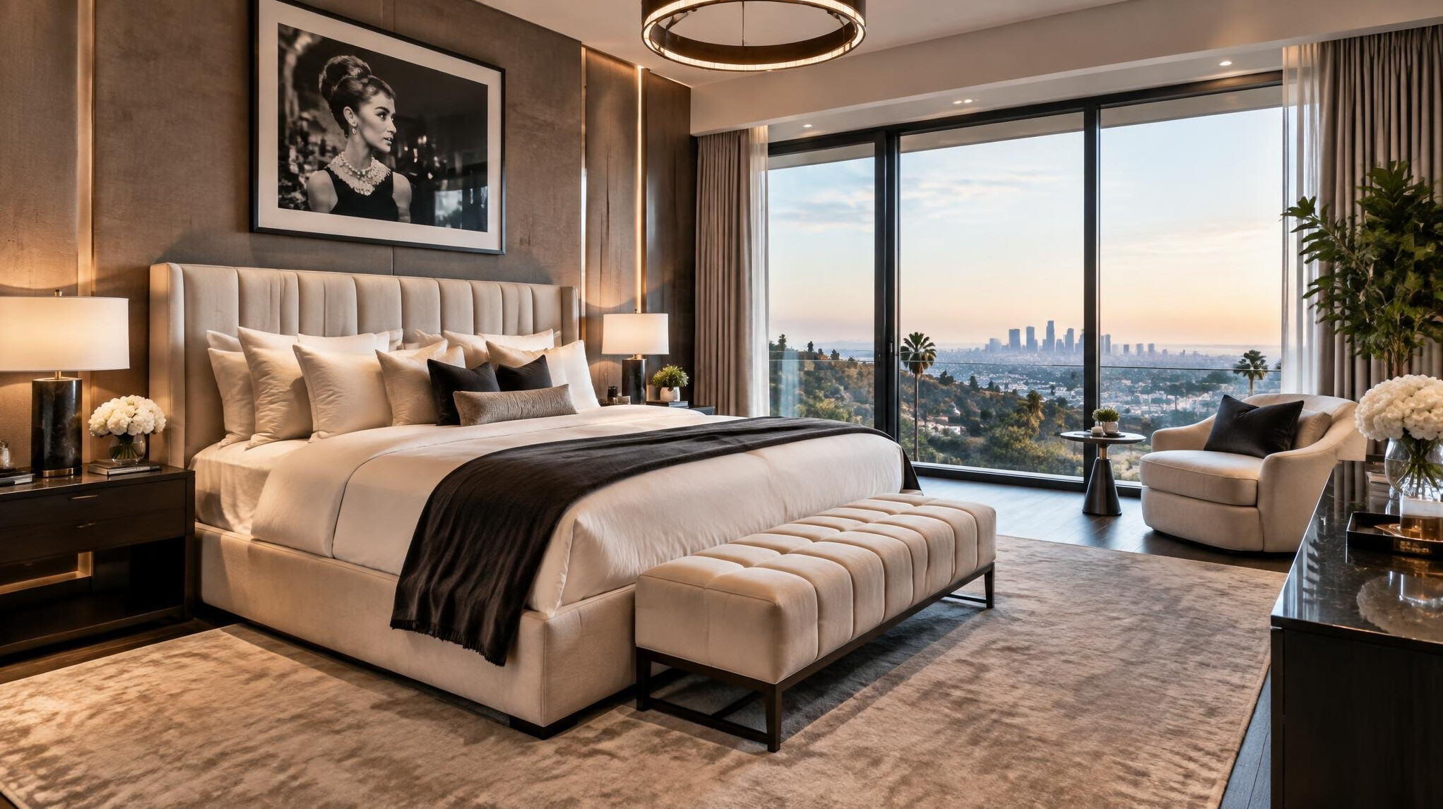 luxury bedroom interior