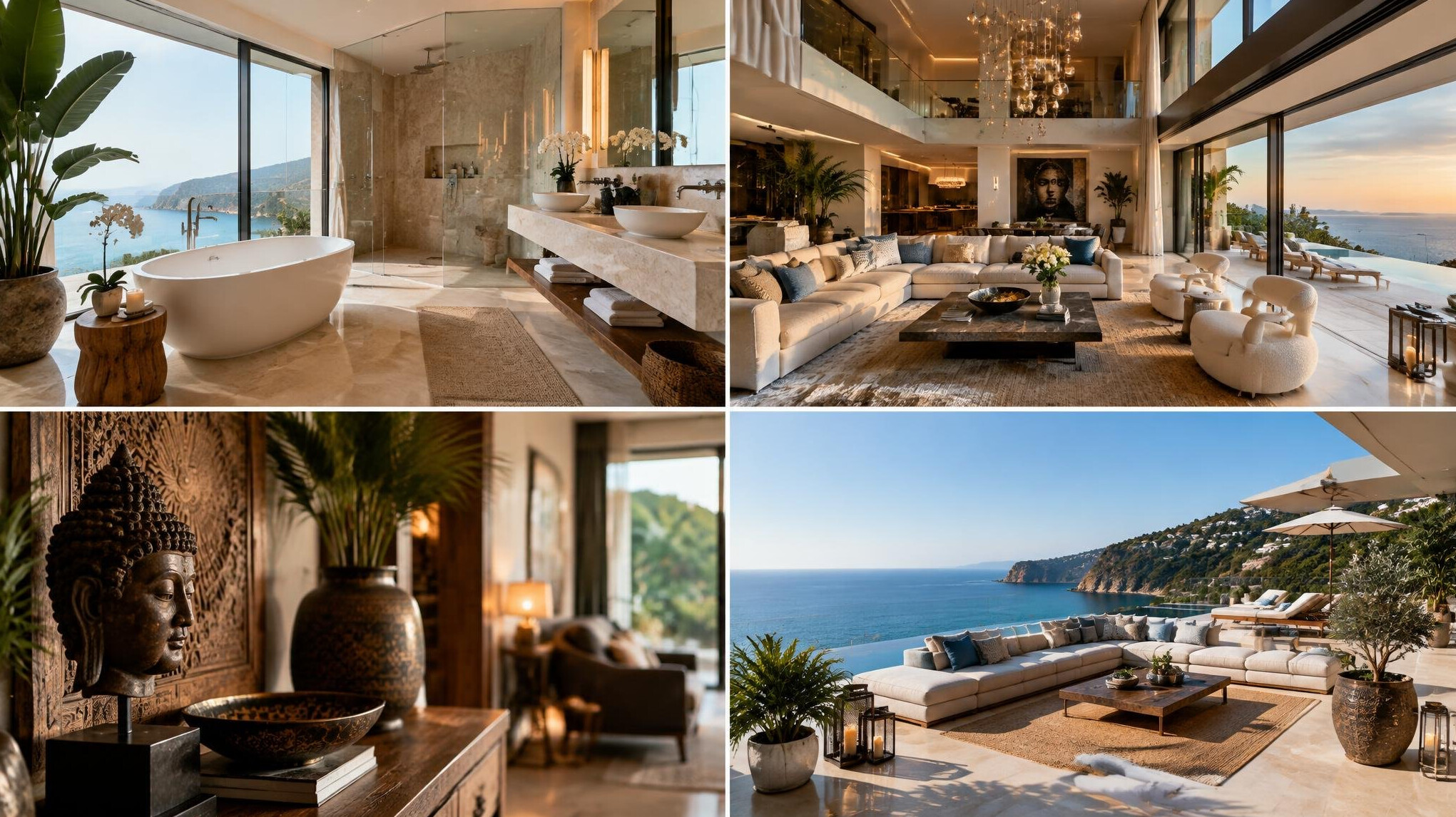 celebrity villa interior